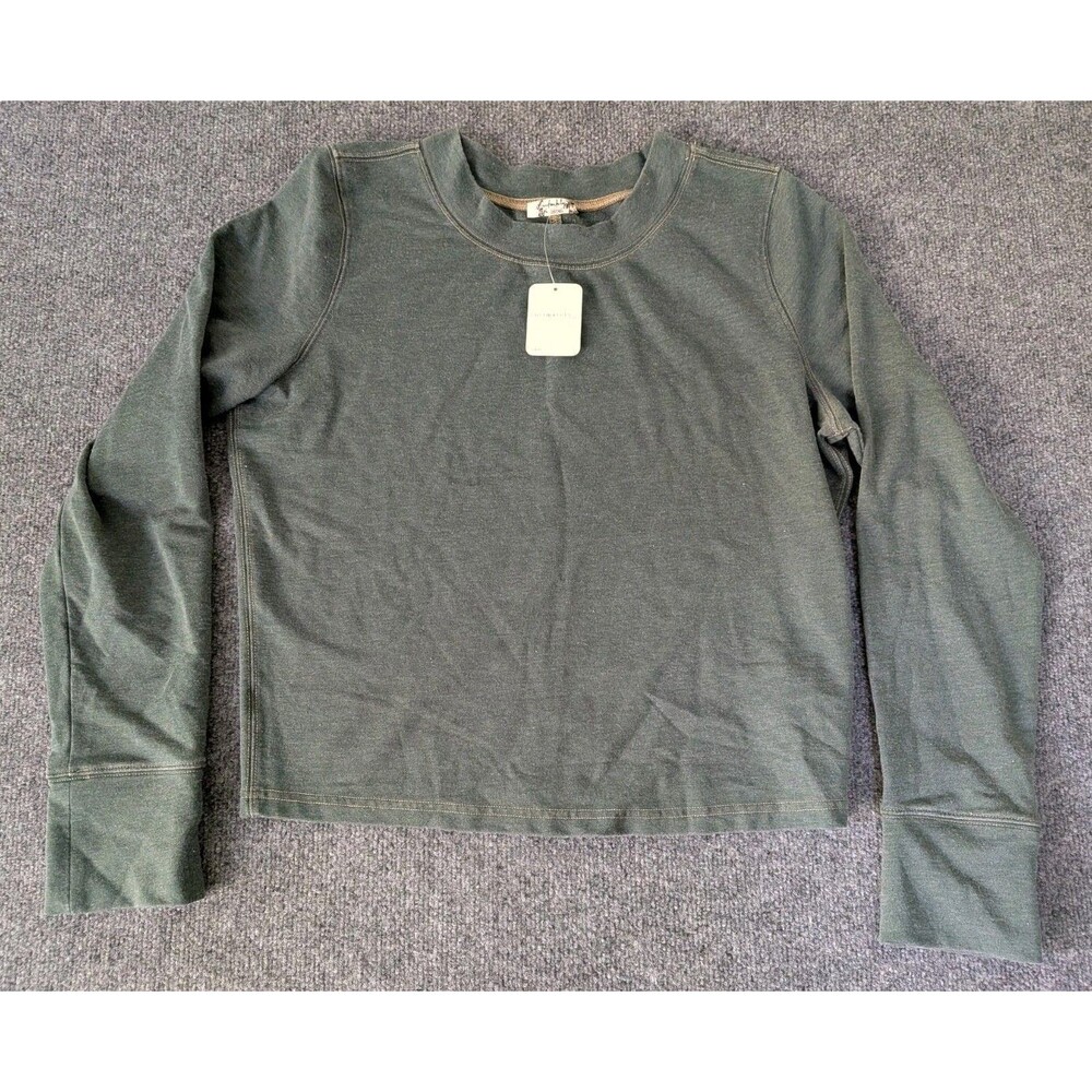 Intimately Free People Pine Grove Long Sleeve Sweatshirt XL OB2113473 NWT